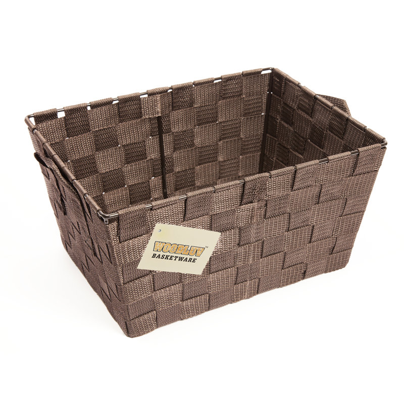 Woodluv Woven Storage Basket & Reviews Wayfair.co.uk